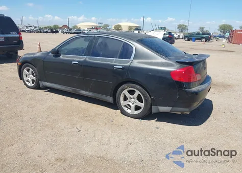 2004 Infiniti G35 from USA, damaged, VIN JNKCV51E44M605089